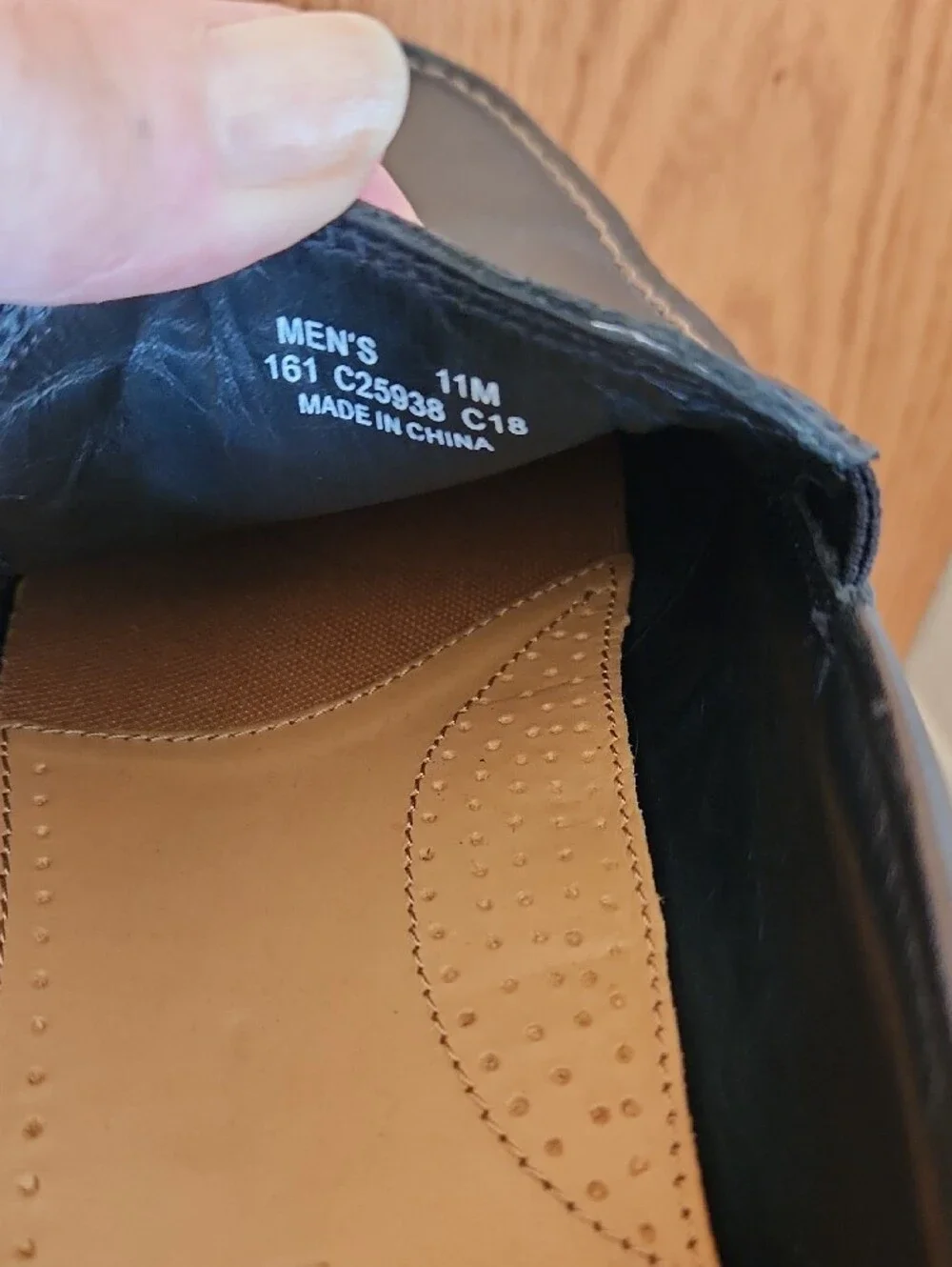 Cole Haan Black Leather Slip-On Loafers